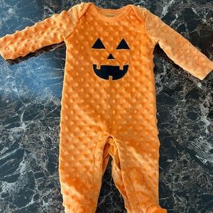 Chickpea Halloween Footie Outfit